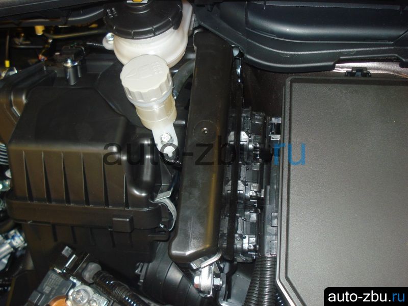 ЭБУ Honda CR-V до установки защиты