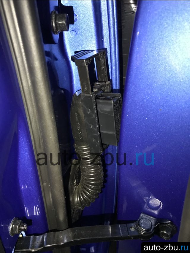 ЭБУ Kia Sportage IV 2016 до установки защиты