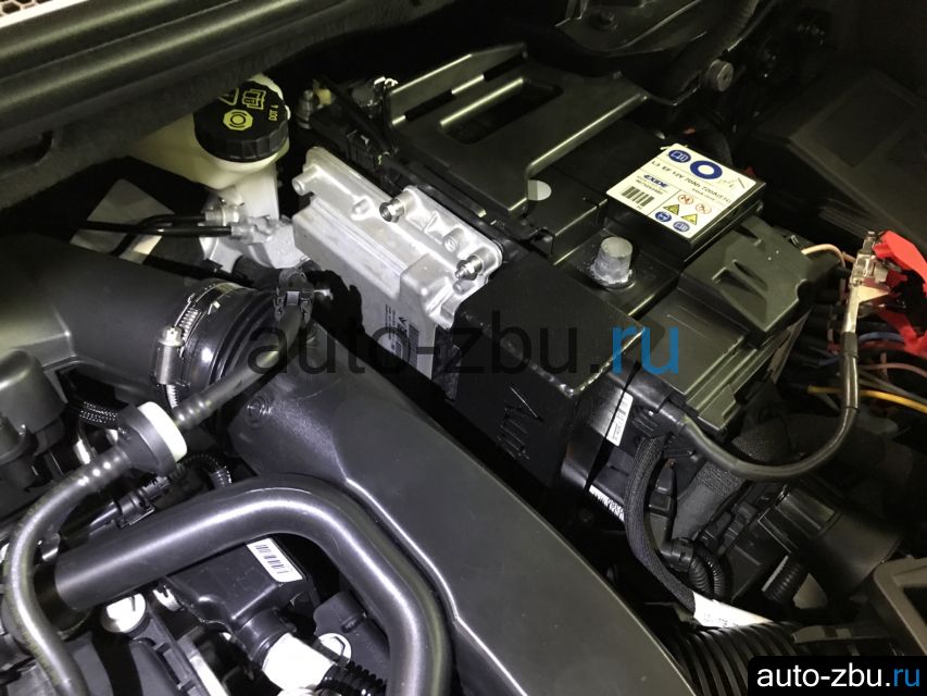 Установленная защита ЭБУ на Peugeot 3008